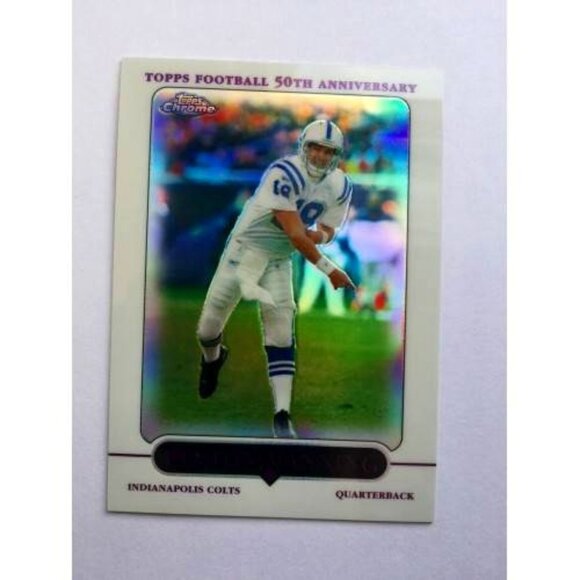 2005 Topps Chrome Peyton Manning Colts #136 (039) - Picture 1 of 2